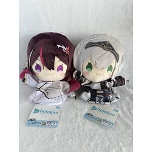 Hololive AZKi & Noel VTuber Hand Puppet Plush Doll Toy 10" Set of 2 FURYU J-Pop